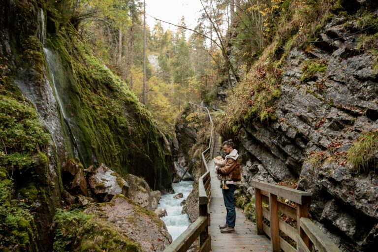 Partnachklamm mit Kindern: Ausflug und Wohnmobil bei Hitze planen