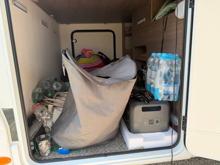 Heckgarage im Wohnmobil ordnen: Erst messen, dann kaufen