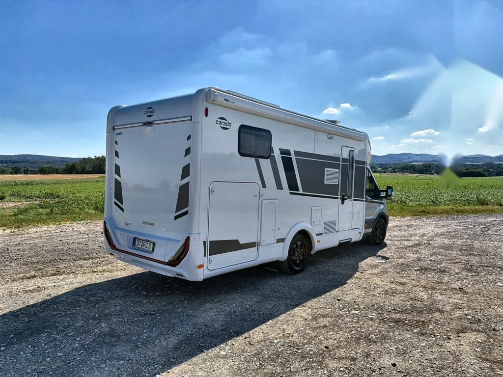 Carado T447 am Teutoburger Wald